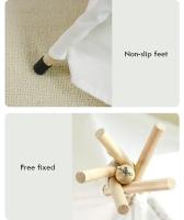 Carpa Para Mascotas Tepee Para Gatos Y Perros Casa De Perro Portátil Desmontable Lavable Con Almohada Y Tablero Para Pupusas Casa Para Gatos - details 16