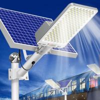Luces solares potentes para exteriores, lámpara de pared, Panel externo, farola impermeable para jardín, casa y patio, 250/50W - details 0