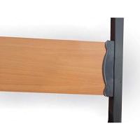 Cama de Acero anti-ruido reforzada 40x30 + Patas Cilíndricas de 32cm 2 Somieres de 90cm con Abrazaderas - details 6