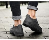 Zapatos informales para hombre, mocasines transpirables, zapatillas de deporte a la moda, cómodos, planos, hechos a mano, mocasines de ocio Retro, zapatos para hombre - details 19