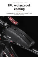 Giyo-Bolsa de tubo para cuadro superior delantero de bicicleta, ultraligera, portátil, impermeable, bolsillo de gran capacidad, accesorios de ciclismo - details 3