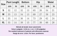 Pantalones de Yoga sin Costuras de Cintura Alta Pantalones de Sudor de Melocotón Multicolor Secado Rápido para Mujeres - details 0