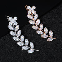 Pinzas Para El Cabello De Mujer Con Zirconia Y Cristal Adornos De Moda Para El Pelo Barretas De Boda Joyería Accesorios Para El Cabello - details 13