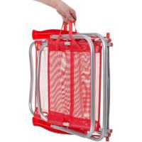 Ligera Portátil |   Baja y Reclinable de 4 Posiciones |   Para camping, piscina, terraza o jardín azul - details 18