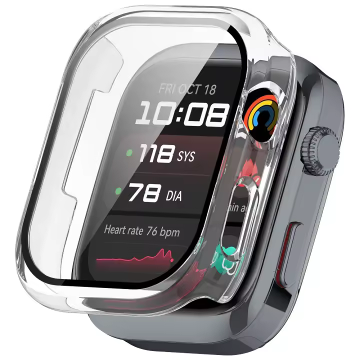 Protector de pantalla Huawei Watch D2 Cubierta protectora de vidrio templado+PC Anti-arañazos - 1