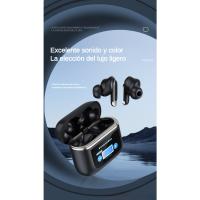 Auriculares Bluetooth Inalámbricos SANLEPUS 2024, Pantalla Digital Táctil Inteligente, Bluetooth 5.3 con Micrófono HD, HiFi Estéreo, Reducción de Ruido, 32H de Reproducción, Control Táctil, Compatibles con Android y iPhone - details 1