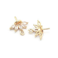 Colgante de Abalorio de Cuentas de Medio Agujero de Oro 18K Material de Metal de China - details 76