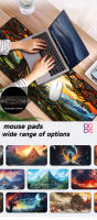 Alfombrilla de ratón antideslizante de Anime opcional, alfombrilla de escritorio para teclado, oficina, deportes electrónicos, gran oferta, Extra grande, engrosada, múltiples imágenes - details 1