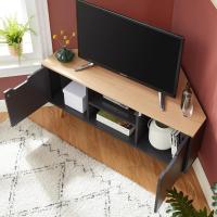 Mueble de TV, Madera de ingeniería, Roble y Gris Antracita, L115cm - details 1