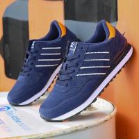 Zapatillas Deportivas Transpirables para Hombre Zapatos Planos Informales de Cuero para Caminar - details 2