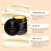 Crema de sebo de res para eliminar manchas oscuras, melanina, brillo, reafirmante, reparación, loción corporal hidratante antiflacidez y sequedad - details 6