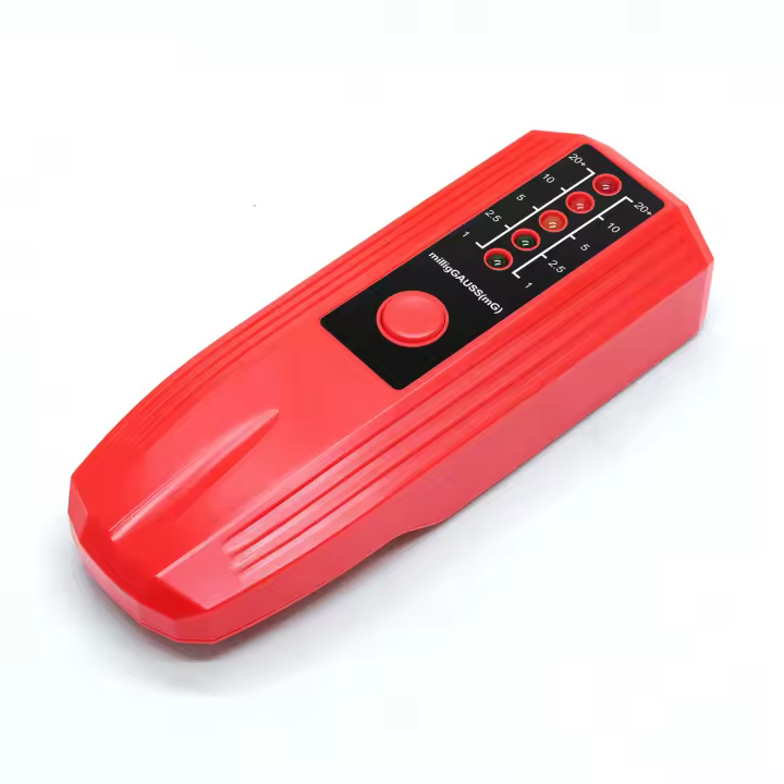 Medidor de campo electromagnético EMF, Detector de radiación portátil, 5 LED, Gauss para radiación de campo eléctrico - 1