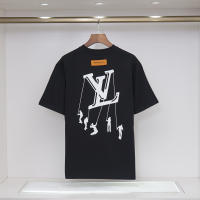 Camisetas de Verano de Algodón Patrón Clásico de Paracaídas Cuello Redondo - details 7