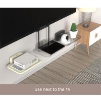 Estante de almacenamiento para enrutador Wifi inalámbrico con ventosa, soporte de almacenamiento montado en la pared transparente sin taladro, resistente al agua con soporte de carga fuerte - details 11