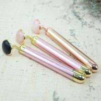 Barra de Masaje con vibración de Jade, Instrumento de belleza eléctrico, 24K, Disco en polvo - details 9