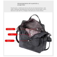 Mochila Antirrobo Impermeable para Mujer, bolso de Cuero PU, Hombro informal, Gran para Viaje, Trabajo y Escuela - details 19