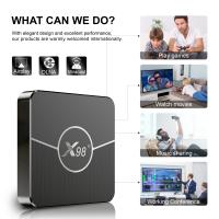 Android 11 Smart TV Box X98 Plus 4GB RAM 64GB 32GB Amlogic S905W2 Wifi Doble BT 4K 60fps LAN 100M - details 11