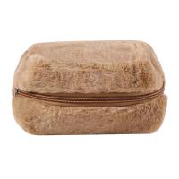 Bolso De Maquillaje Para Mujer De Peluche Sólido Viaje Organizador De Cosméticos Estuche De Ropa Joven Necesario - details 38