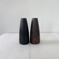 Jarrón de Madera Sólida Arte Floral Simple para el Hogar Objectos Decorativos de Artesanía para Oficina Sala de Estar - details 3