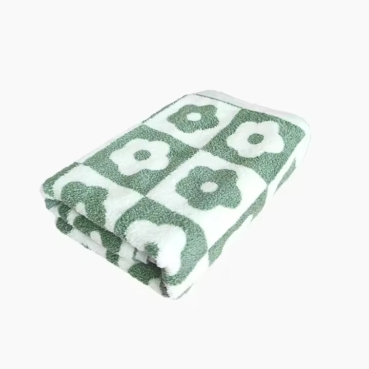 Toalla Rectangular para lavado de cara y cuerpo, accesorios de baño, textura suave, suministros para el hogar - 1