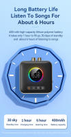 Receptor de Audio con Bluetooth 5,4 y luces de colores RGB, transmisor FM de 3,5mm, AUX, RCA, USB, HIFI, estéreo, música, pantalla LED, adaptador inalámbrico - details 13