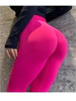 Pantalones Deportivos de Cintura Alta Ajuste Perfecto para Levantamiento de Cadera Secado Rápido - details 3