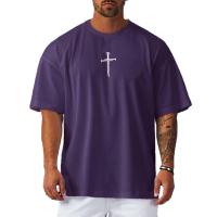 Camiseta holgada de media manga para hombre, ropa deportiva informal para gimnasio, culturismo, Fitness, malla de secado rápido, Verano - details 6