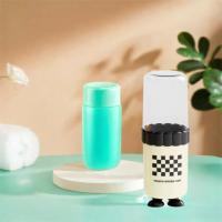 Taza de enjuague bucal portátil para viaje, a prueba de polvo, a prueba de fugas, taza para cepillo de dientes, caja organizadora de cepillo de dientes de plástico sellada para dormitorio - details 8