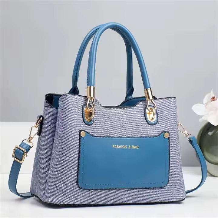 Bolso bandolera de gran capacidad para mujer, de lujo, de gama alta, a la moda, 21325 - 1
