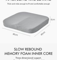 Cojín ergonómico de espuma viscoelástica para oficina, cojín antihemorroides para SILLA, cojín para asiento de coche y oficina - details 10