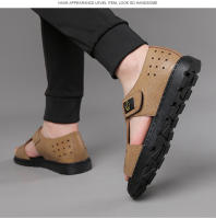 Sandalias Transpirables para Hombres Zapatos de Playa Casuales de Moda Romana Punta Abierta - details 1