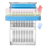 Caja transparente para criador de Guppy, desmontable, previene el escape, criadero de vida acuática, incubadora de peces madre Permeable, uso doméstico - details 6
