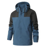 Chaqueta de una sola capa para hombre, cortavientos impermeable, transpirable, resistente al desgaste, sección delgada, para exteriores, Otoño e Invierno - details 3