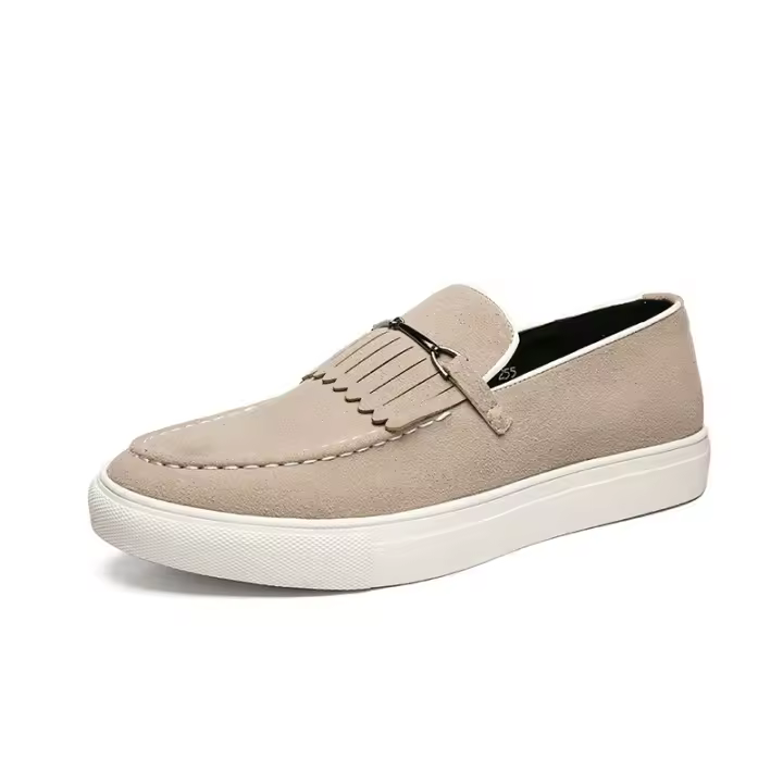 Zapatos de cuero de pie de pasarela de moda, zapatos casuales de negocios con personalidad para hombres - 1