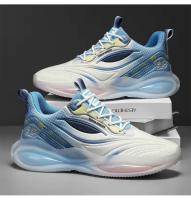 Zapatos deportivos ligeros de malla transpirable para hombre con suela de PVC, correas suaves, estilos para caminar y correr en primavera y verano, - details 9
