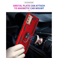 Funda con soporte de anillo para Motorola Plus, Moto G9 Plus - details 2