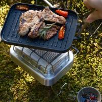 FireMaple - Juego de mini platos para barbacoa, antiadherente, grueso, resistente al calor, multifuncional, para acampar al aire libre - details 8