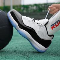 Deportes ocio cómodo clásico transpirable Simple Retro Unisex versátil suela gruesa zapatos de baloncesto bajos - details 1