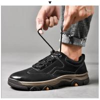 Zapatos Comodos para Negocios para Hombre 2024 Calzado Versátil de Cuero, Mocasines Antideslizantes Informales para Exteriores, Nuevos y Planos - details 10