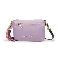 Bolso Con Cordón Para Mujer, Bandolera sencilla, Cremallera Dorada De Nailon - details 0