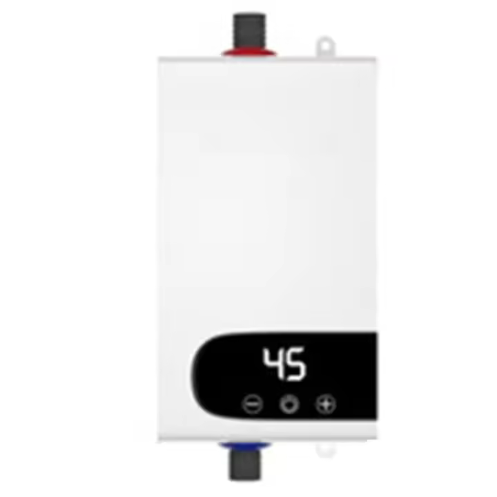 Calentador de agua instantáneo de 4500W, grifo instantáneo, grúa de agua caliente, LED, Digital, enchufe de la UE - 1