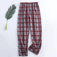 Trajes de casa para hombre, pantalones de manga larga, trajes para Otoño e Invierno, Pijamas para hombre, pijamas de franela con diseño a cuadros para hombre - details 46