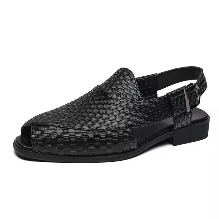 Sandalias transpirables trenzadas para hombre - 1