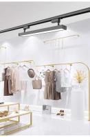 Foco LED de pista de tira Lon, sala de transmisión en vivo, luz de relleno montada en superficie, tienda de ropa, carril difuso comercial - details 11
