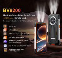Blackview BV8200 teléfono resistente 6,5 "2.4K 120Hz pantalla, MTK Helio G100 Smartphone Android 14,12GB 256GB 8800Ah NFC teléfono móvil 50MP - details 0