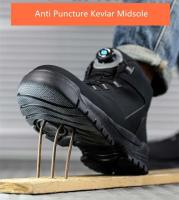 Zapatos de protección deportivos de seguridad para hombre con punta de acero, botas, zapatos de trabajo antipinchazos - details 24