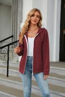 Sudadera con Capucha para Mujer Manga Larga, Bolsillo, Moda Primavera-Otoño, Tendencia 2025 - details 16
