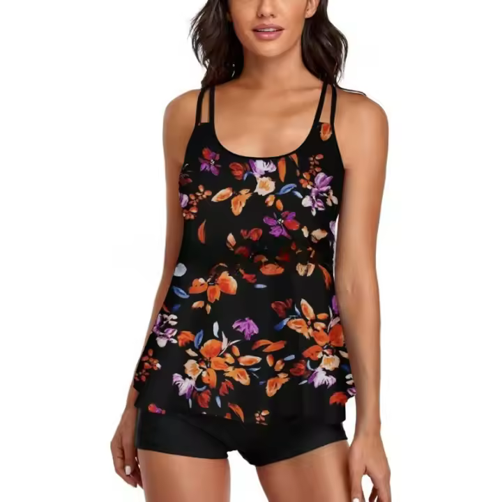 Traje de baño de playa dividido de primavera caliente para mujer verano - 1