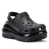 Cro Classic Mega Crush Clog - Sandalias Negeras para Mujer - Suela Crush Extra Gruesa - details 0