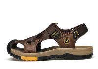 Casual Men Outdoor Sandals Summer Breathable Flat Sole Beach Shoes Comfort Soft Walking Hiking Sandals Athletic Male Shoes 2024 - details 27